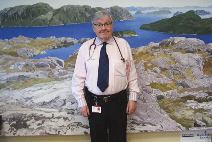 Dr. John C lifford Westby of Corner Brook
