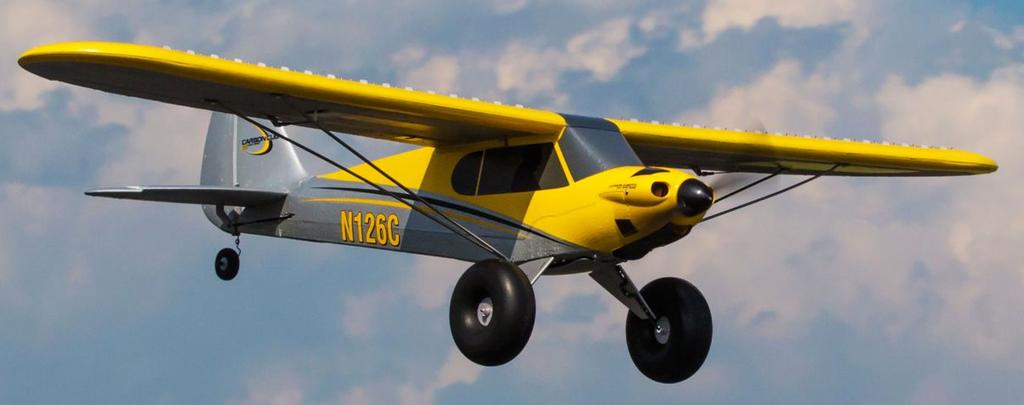 The autonomous flight experience with a HobbyZone Carbon Cub S+ The Carbon Cub S+ is an easy to fly semi-scale RC airplane based on the full size Carbon Cub by Cub Crafters (which is modern iteration
