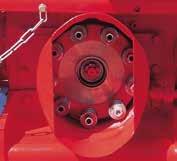 The rotor bearing units are protected (as well as the other series) with face seals, giving a longer life to the