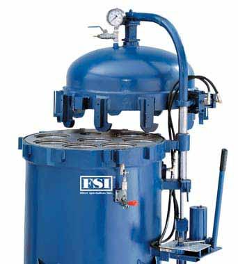EASY OPEN LID VESSEL Introduction The FSI answer to time-saving operations is the new Easy Open Lid Vessel, the innovative alternative to manually opening and closing a filter vessel.