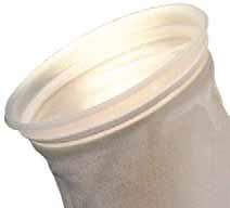 FILTER BAGS OVERVIEW FSI Filter Bags come standard with the Polyloc Snap Fit bag seal (far left), which creates a hermetic seal within the vessel housing, preventing liquid bypass.