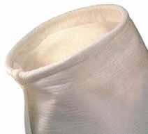 FSI s standard liquid filter bags of either polypropylene or polyester felt also incorporate the welded-seam design and the Polyloc top for bypass-free filtration.