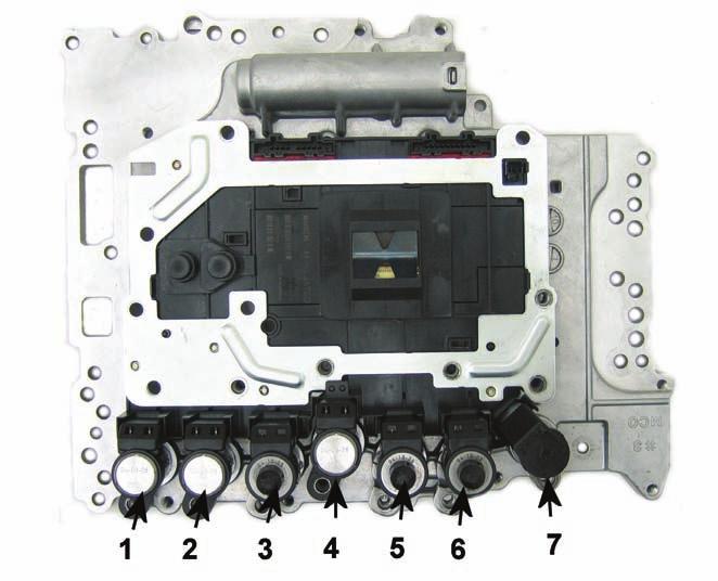 So let s start with the pressure switches, located on the bottom of the TCM (figure 4). The switches act just like every other GM pressure switch; nothing too special there.