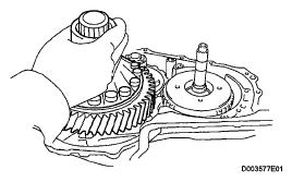 Fig. 263: Identifying Front Differential Gear 36.