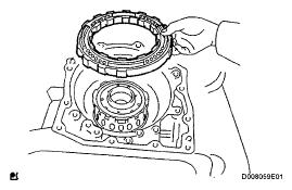 61. INSPECT 1ST AND REVERSE BRAKE CLUTCH DISC (See INSPECTION ) a.
