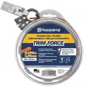 performance, reduced breakage and welding. Fits all standard trimmer heads. FROM 5.50 (2.