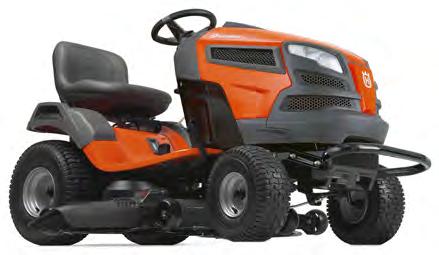 Automatic choke provides trouble free starts Automatic transmission for ease of use Air Induction mowing system for a quality cut H TS242 Husqvarna Endurance Series V-Twin