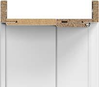 Porta SYSTEM, Porta SYSTEM GK Porta SYSTEM Adjustable door frame with 60 mm and 80 mm architraves.