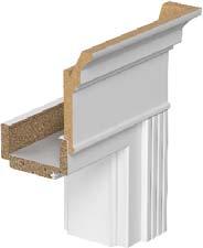 MODERN non-rebated adjustable door frame Interior door frames, designed to match Villadora MODERN door leaves.