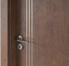220 STANDARD 220 OPTION 60-100 120-200 COLOURS Natural Veneer Select Dark Walnut DOOR LEAF CONSTRUCTION The filling of the door leaf constitutes a stabilizing insert reinforced with an internal