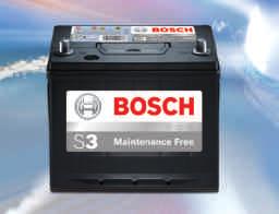 Radio and instrument display The Bosch Battery S3 is an economic