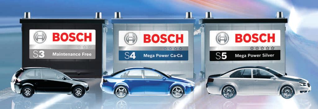 Bosch Batteries: Advantages for your battery business 100% maintenance free All Bosch batteries are