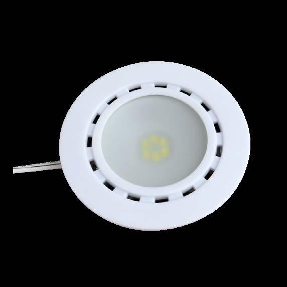 LED Puck Light Kit - Bare Wires Up to 10 LED Puck Lights can be installed in row An economic LED puck light solution The bare wires allow you to run the desired wire length between each puck Recessed