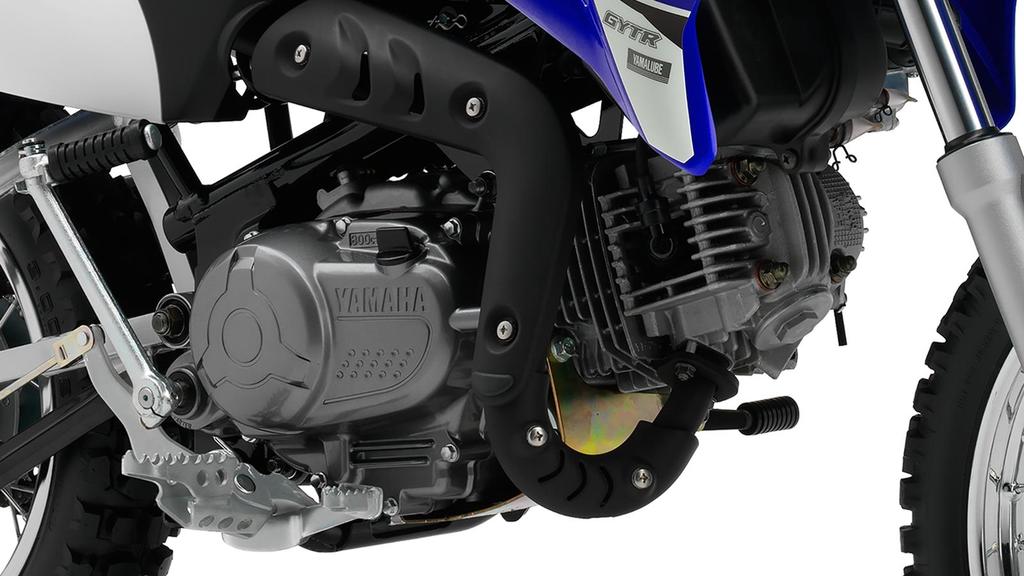 110cc 4-stroke engine with semi-automatic gearbox The 's rugged and reliable 110cc 4-stroke engine has been designed for smooth and strong performance, making this