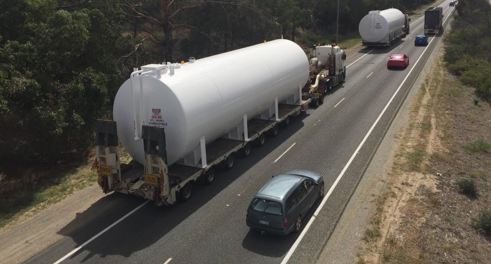 Largest double wall tank in Australia