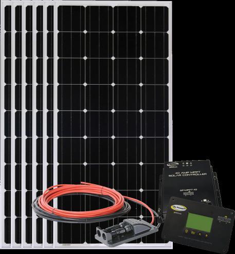SOLAR MULTI-PANEL KITS For those who need extra power, our