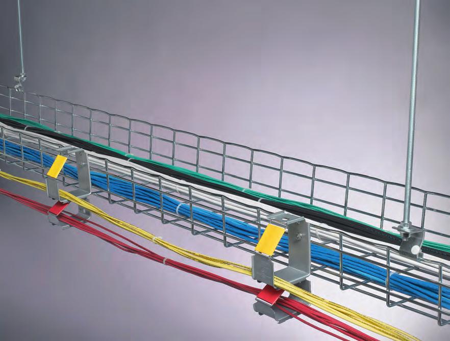 COMMERCIAL CABLE TRAYS SURFACE RACEWAY J-HOOKS POKE THROUGHS