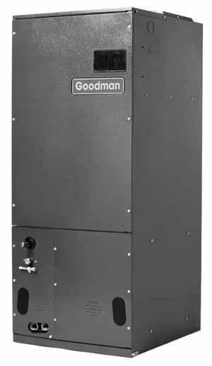 Multi-Position Air Handler with Energy-Saving Motor The Goodman brand Multi-Position Air Handler is suitable for use with refrigerants -0A and -.