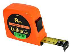 008 8 Metre Sterling Tape Measure ea Lufkin Tape Measure