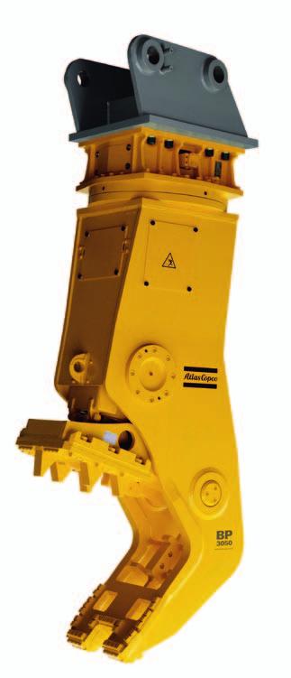 BULK PULVERIZERS Excellent handling Optional hydraulic rotation drive for solid and precise handling.