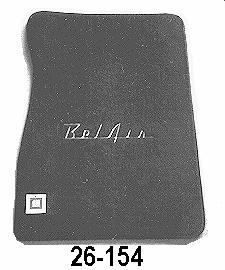 00 R 26-117 All except convertible 26-118 Convertible only 26-117A No tire well cutout Trunk Panel Kit TRUNK Carpet Trunk Mats Specify