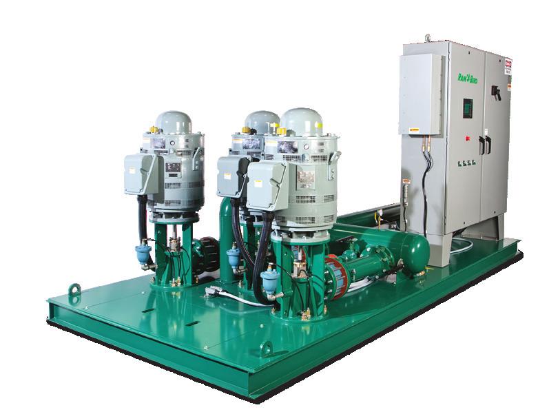 PUMP STATIONS A Custom Fit for Any Environment or Budget Every Rain Bird pump station is custom built for the specific requirements of your site.
