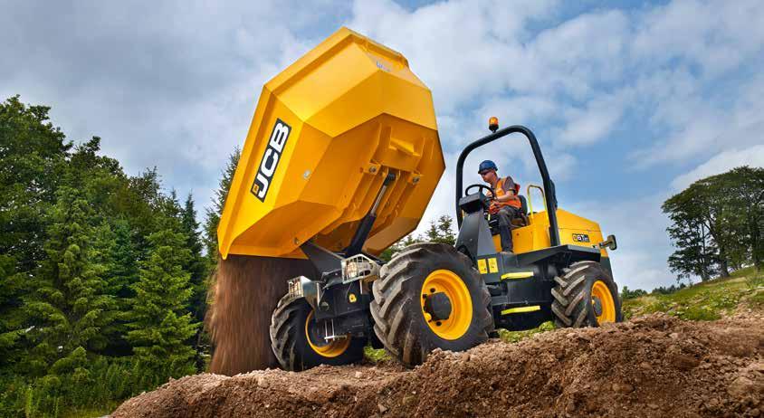 THREE TIPPING OPTIONS. ONCE YOU VE CHOSEN THE PAYLOAD OF YOUR MACHINE, YOU CAN CHOOSE WHAT TYPE OF DUMPER CONFIGURATION YOU WANT.