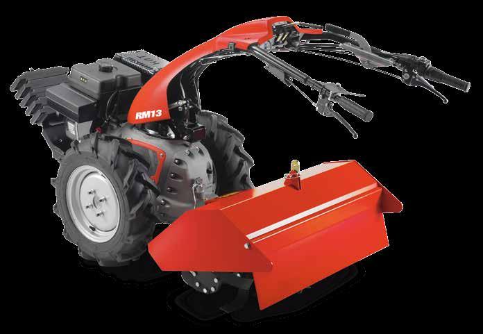 REFORM hydro mower RM13 The versatile all-rounder for all 4 seasons.