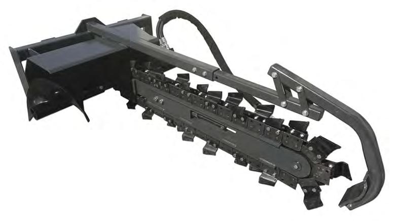 X-treme Skid Steer Trencher Our X-treme Trencher is ideal for trenching water lines and cable lines in a timely manner.