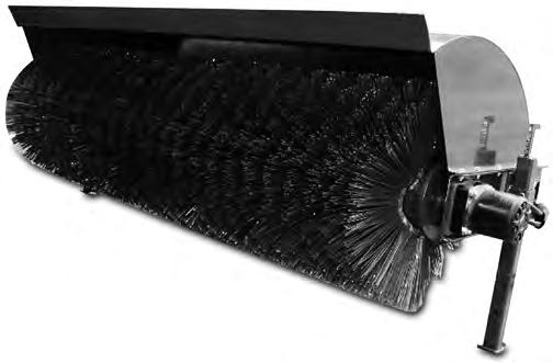 X-treme Angle Broom Our X-treme Angle Broom is hydraulically-driven and is an ideal, efficient and effective way to sweep away dirt, light snow and other debris.