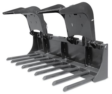 X-treme Manure Fork Grapples Compact Tractor Manure Fork Grapples These forks are useful for manure and general pick up of materials when you only