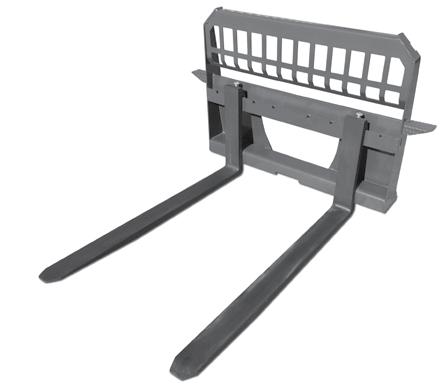 Heavy Duty Pallet Forks & Frame Hydraulic Pallet Forks & Frame Anyone that owns a skid steer should have a set of forks on hand.