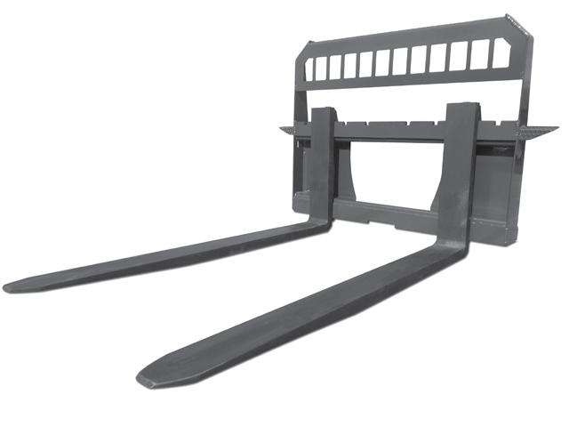 X-treme Pallet Forks & Frame Anyone that owns a skid steer should have a set of forks on hand. Forks are ideal for lifting pallets, loading lumber or just about anything else.
