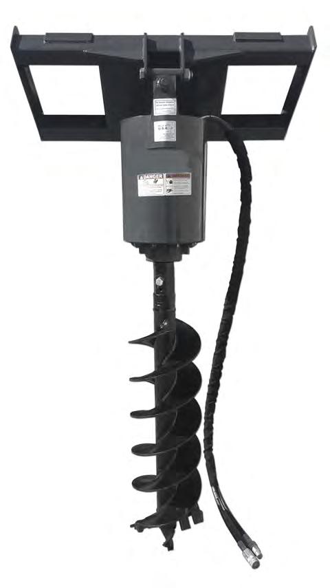 X-treme Auger Drive Our X-treme Auger Drive has an continuous pressure rating of 3000 psi and a intermittent pressure of 4000 psi. Our Auger drive requires a minimum flow of 10gpm.