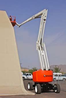 A-SERIES ARTICULATING BOOM LIFTS Designed for tough job sites, Snorkel s A-series of articulating boom lifts combine superb manoeuvrability with power and precision.