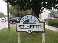 Wilmette, IL Wilmette, IL is a bedroom community located 14 miles north of downtown Chicago on Chicago's affluent North Shore.