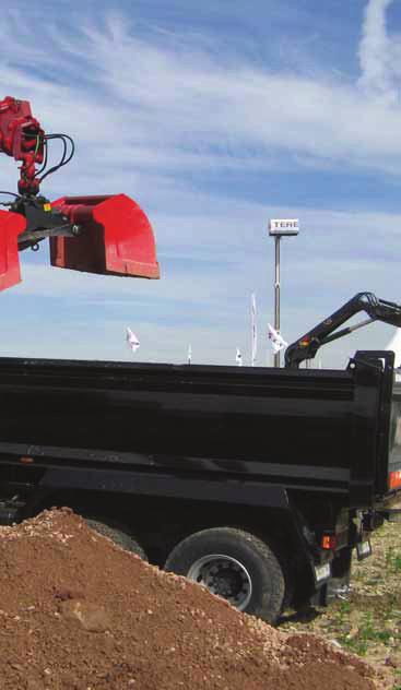 Tough cranes for tough jobs HIAB cranes are designed for tough jobs, which is why we have equipped the Xcavator with protection in the most vulnerable areas.