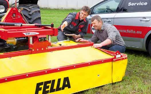 FELLA FOR YOU We can't change the weather, but we have the machines that can make the most of it in any conditions.