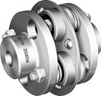 Stock Couplings Round Flange Oval Flange Maximum Capacity Approx. Working Parallel Stock Min. w/std. KW Weight of HP per Torque RPM Angle Misalign. Plain s w/22 Over w/ss at Coupling 100 RPM lb. ft.