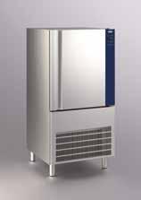 SHOCK FREEZER ACO 080 AISI 304 Stainless Steel 3 levels GN 1/1 but also GN 2/3, GN 1/2, and GN 1/3 Left-hand hinges Condensing unit included Electronic control type Digital