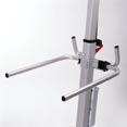 Vertical lifting motion Gives maximum stability, since the centre of gravity is always directly in