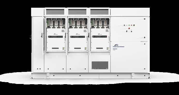 POWER ELECTRONICS COMPACT DESIGN - EASY TO SERVICE By providing full front access the Freemaq PCSK series simplifies the maintenance tasks, reducing the MTTR (and achieving a lower OPEX).