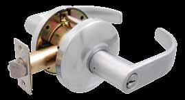 per lock Fire rated up to 2 hours* Accepts 8221/PD type barrel for restricted keying Functions