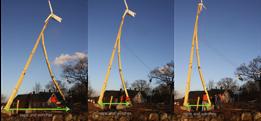 For the 6 windturbine installations in