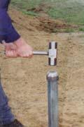 Alternatively, the anchor can be mounted flush with the ground. 4.
