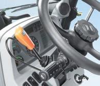 Powershift range Change the direction of travel with the Powershuttle lever quickly and conveniently without using the clutch pedal. Nothing could be more simple.