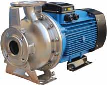 Complete Stainless Steel Monoblock Process Pumps FEATURES, stainless steel, horizontal shaft, non-self-priming, single stage centrifugal volute pumps are made by advanced techniques such as pressing