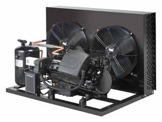 Condensing Units with Semi-Hermetic Stream Compressors and CoreSense Diagnostics Copeland air-cooled indoor condensing units for low, medium and high temperature applications.