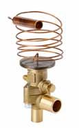 Thermo -Expansion Valve Series T Exchangeable Power Assemblies and Orifices Features Modular design for economical logistics and easy assembly and servicing Very good stability is attained because of