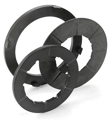 Axial Thrust Bearings Requirements Wear resistance in lubricated and non-lubricated environments Impact and compressive strength Dimensional stability